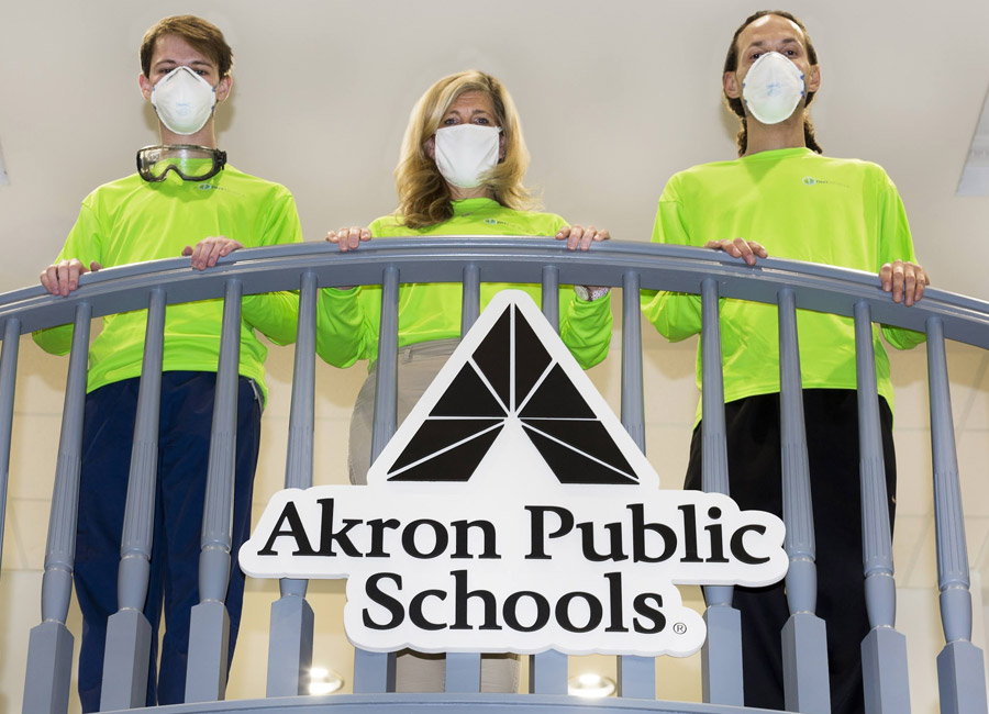 DMT Mobile Case Study | Akron Public Schools Relies on DMT Mobile’s Antimicrobial Disinfection Technology for a Safe Return to In-Person Learning 